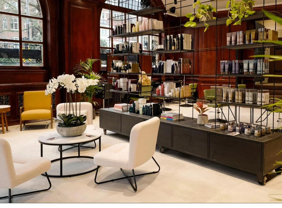 The treatment floor at L'amour De Soi on Rosslyn Hill, Hampstead